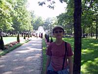 B3--05 Sun Fountain in lower garden in Peterhof, St. Petersburg, Russia.JPG